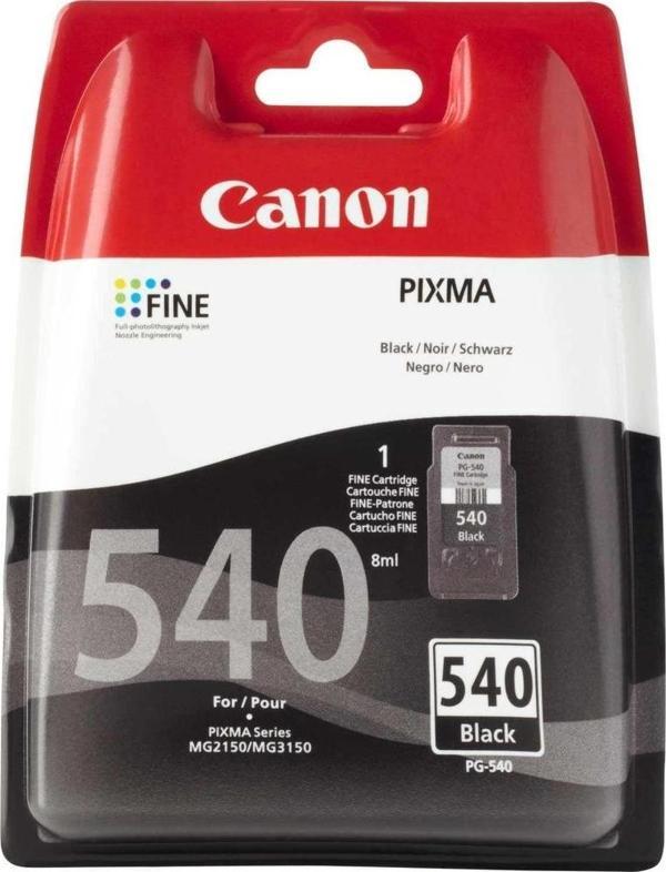 Canon PG-540 Black Siyah Mürekkep Kartuş MX375-390-395-435-475 MG2250-3250-3550 - Image 1