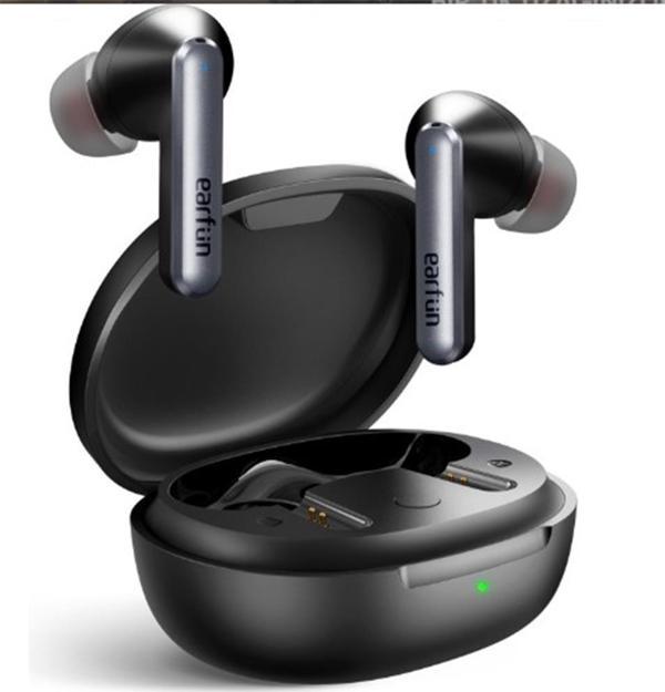Earfun Air S Tw201B Siyah 4 Mikrofonlu Enc + Anc Ipx5 Tere Dayanıklı Bluetooth Kulaklık - Image 1