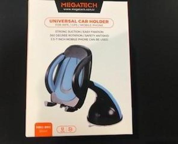 Megatech MKC-B02 Mavi Vakumlu Araç Tutucu - Image 1