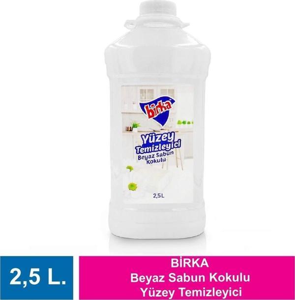 Birka Beyaz Sabun Kokulu Yüzey Temizleyici 4 Adet X 2,5 L. - Image 1