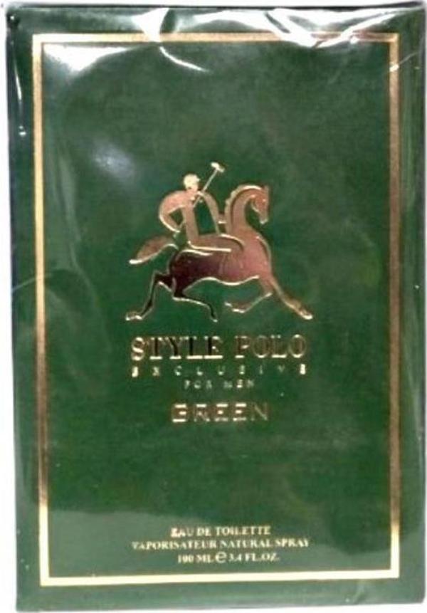 No Nome 162 Style Polo Exclusive For Man Green 100ML Edt Parfüm - Image 1
