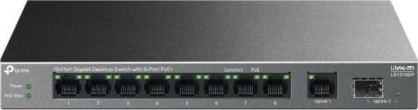 TP FESTA LS1210GP 61W 8GE PoE SWITCH,1SFP,1GE - Image 1