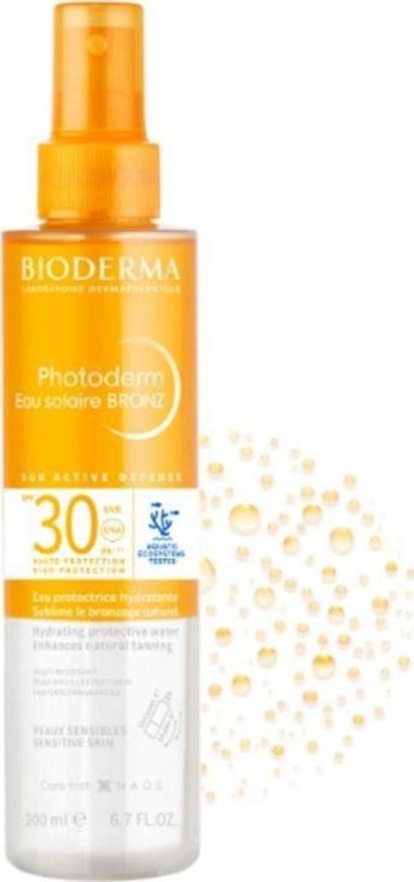 Bioderma Photoderm Bronz Sun Protective Water SPF30 200 ml - Image 1