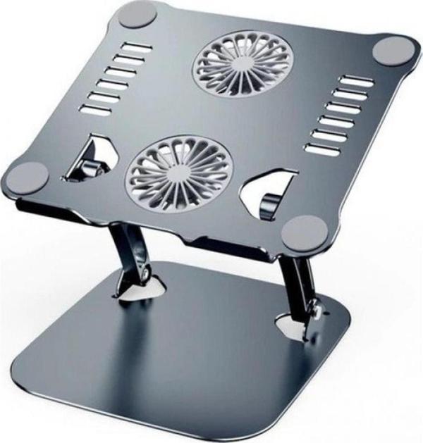 DAYTONA ST-801DG İKİ FANLI NOTEBOOK STANDI,FÜME - Image 1