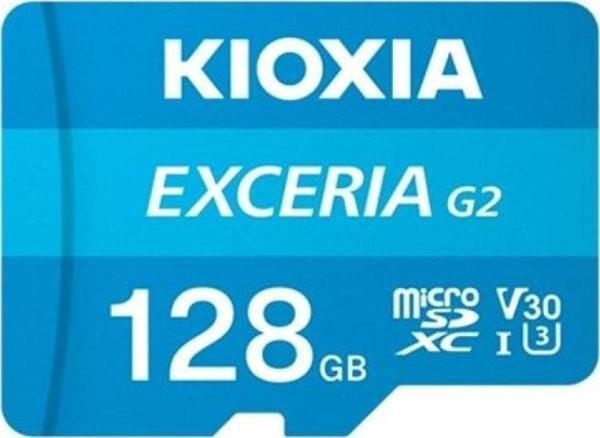 KIOXIA 128GB G2 MICRO SDXC U1 V30 4K 100/50 - Image 1