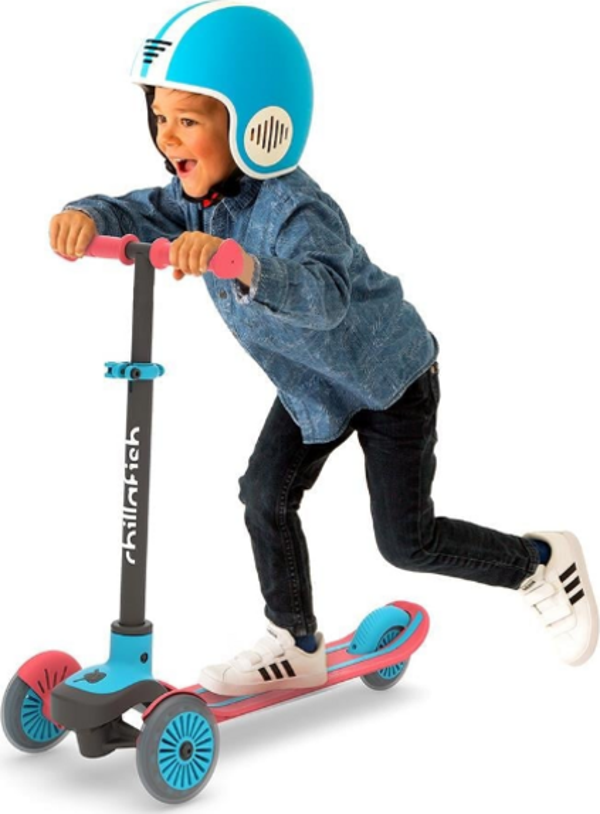 Chillafish Scotti 3 Tekerlekli Scooter - Kırmızı - Image 1