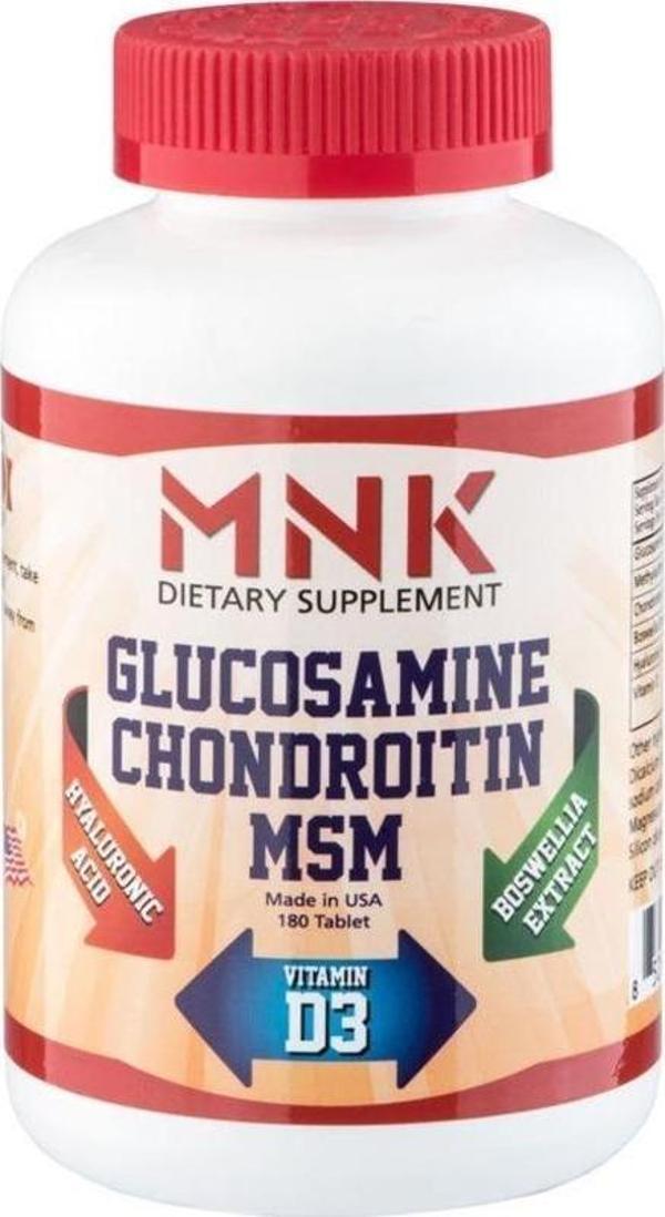 MNK Glucosamine Chondrotion Msm 180 Tablet - Image 1