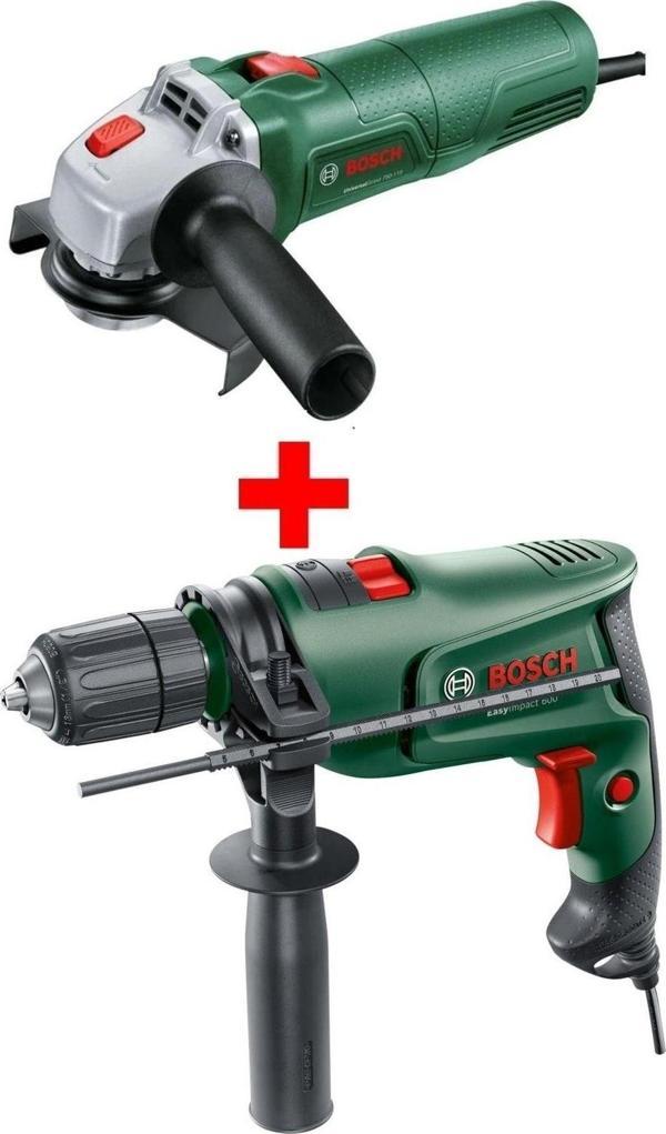 Spiral Taşlama Makinesi 750 Watt 115mm Sipral + Darbeli Matkap 600 Watt - Image 1
