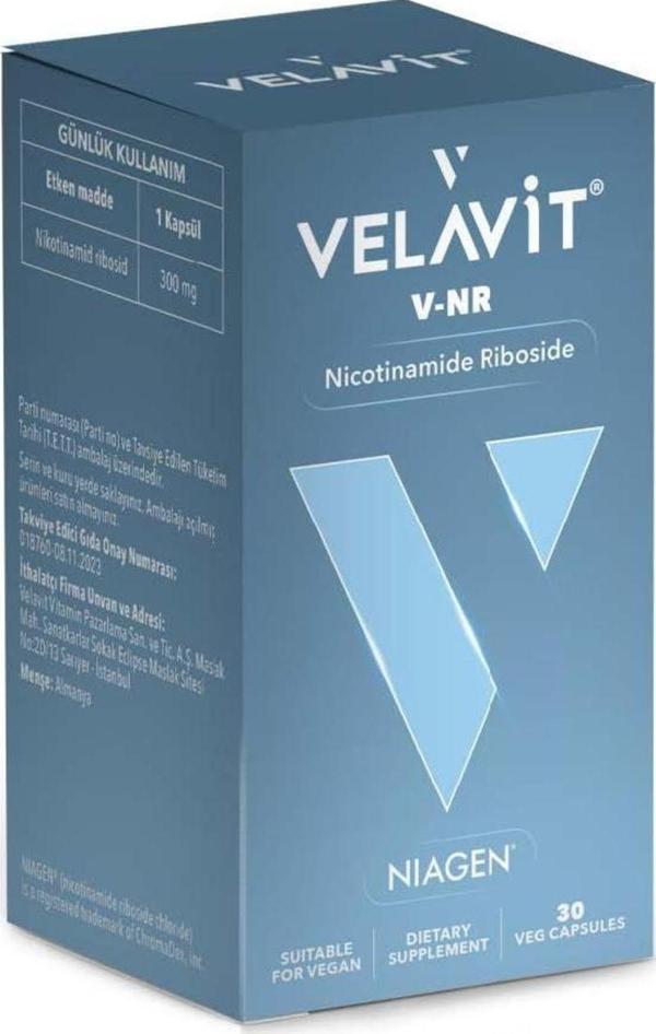 V-NR Nicotinamide Riboside 30 Kapsül - Image 1
