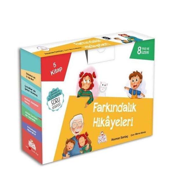 Farkındalık Hikayeleri Seti - 5 Kitap Takım - Nesil Çocuk Yayınları - Image 1
