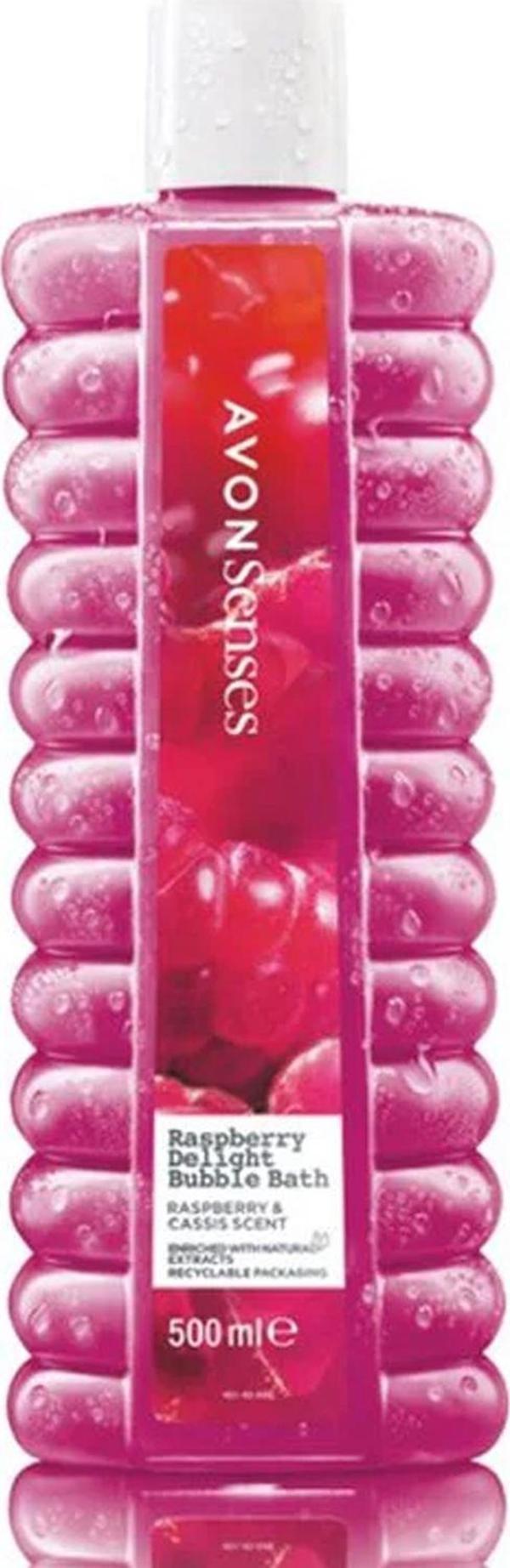 Avon Raspberry Delight Frambuaz ve Frenk Üzümü Kokulu Banyo Köpüğü 500 Ml. - Image 1