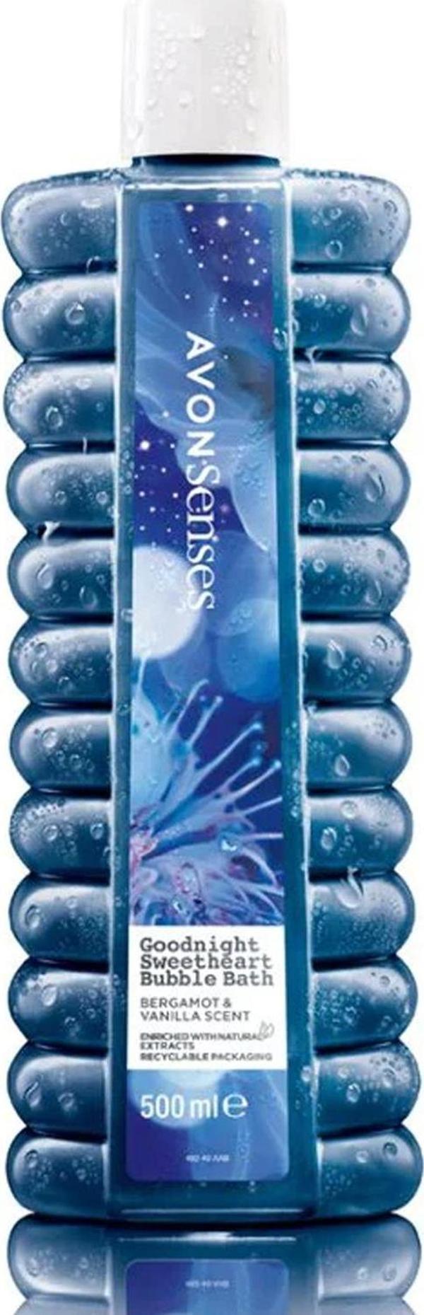 Avon Senses Goodnight Sweetheart Bergamot ve Vanilya Kokulu Banyo Köpüğü 500 Ml. - Image 1