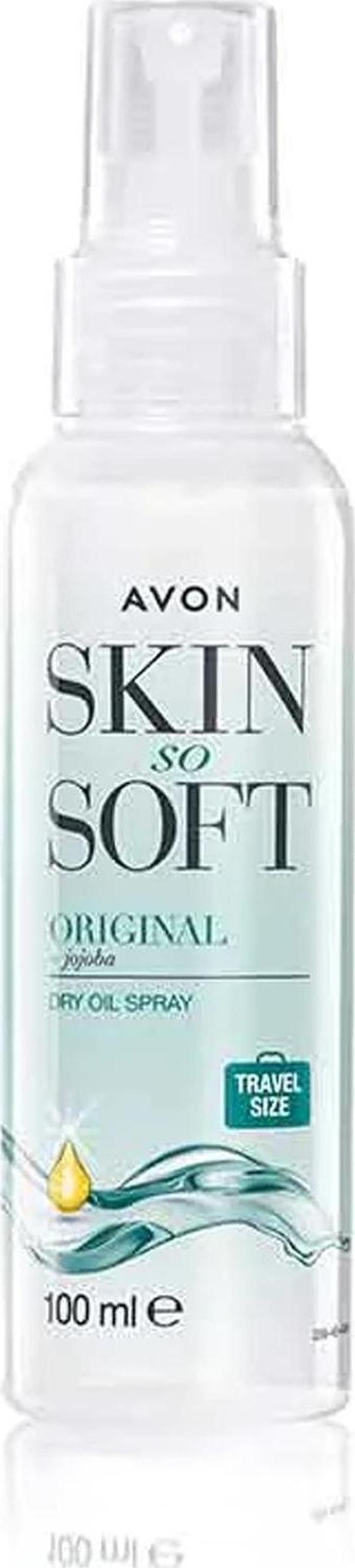 Avon Skin So Soft Orijinal Kuru Yağ Vücut Spreyi 100 Ml. - Image 1