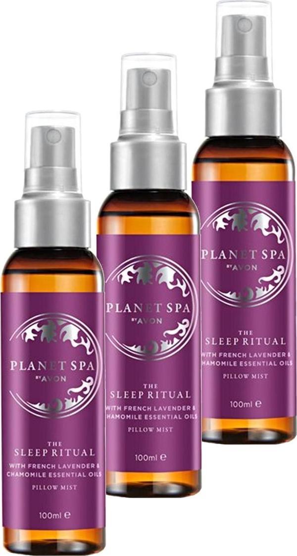 Avon Planet Spa Sleep Rituel Yastık Spreyi 100 Ml. Üçlü Set - Image 1
