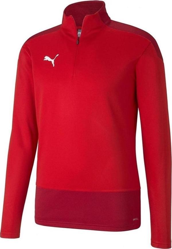 Puma 656476 Teamgoal 23 Training 1 4 Zıp Top Kırmızı - Image 1
