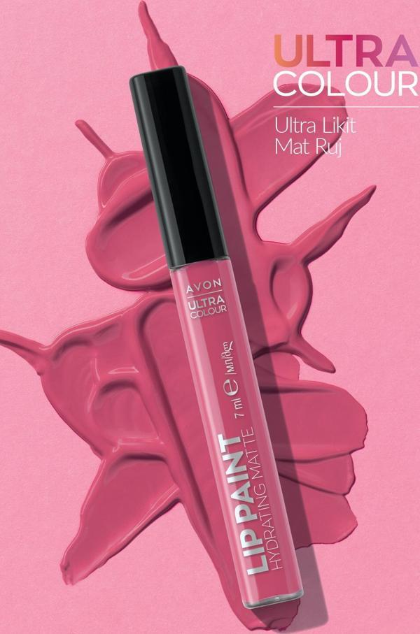 Avon Ultra Colour Ultra Likit Mat Ruj 7 Ml. Crushed Orchid - Image 1
