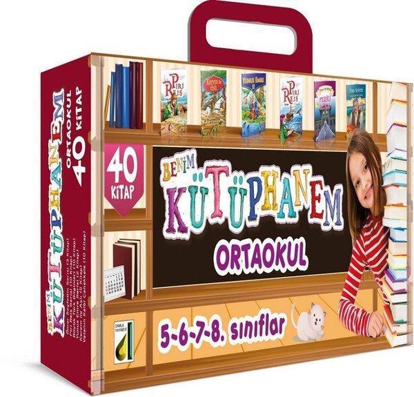 Benim Kütüphanem Ortaokul - 40 Kitap Takım - Damla Yayınevi - Image 1