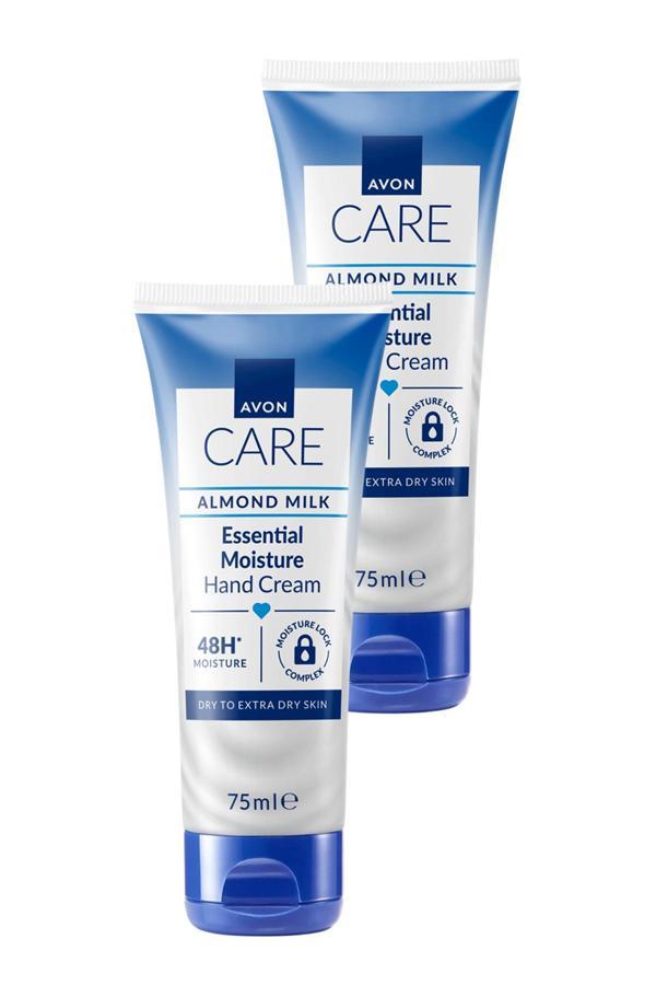 Avon Care Gliserin ve Badem Sütü içeren Yoğun Nemlendirici El Kremi 75 Ml. İkili Set - Image 1