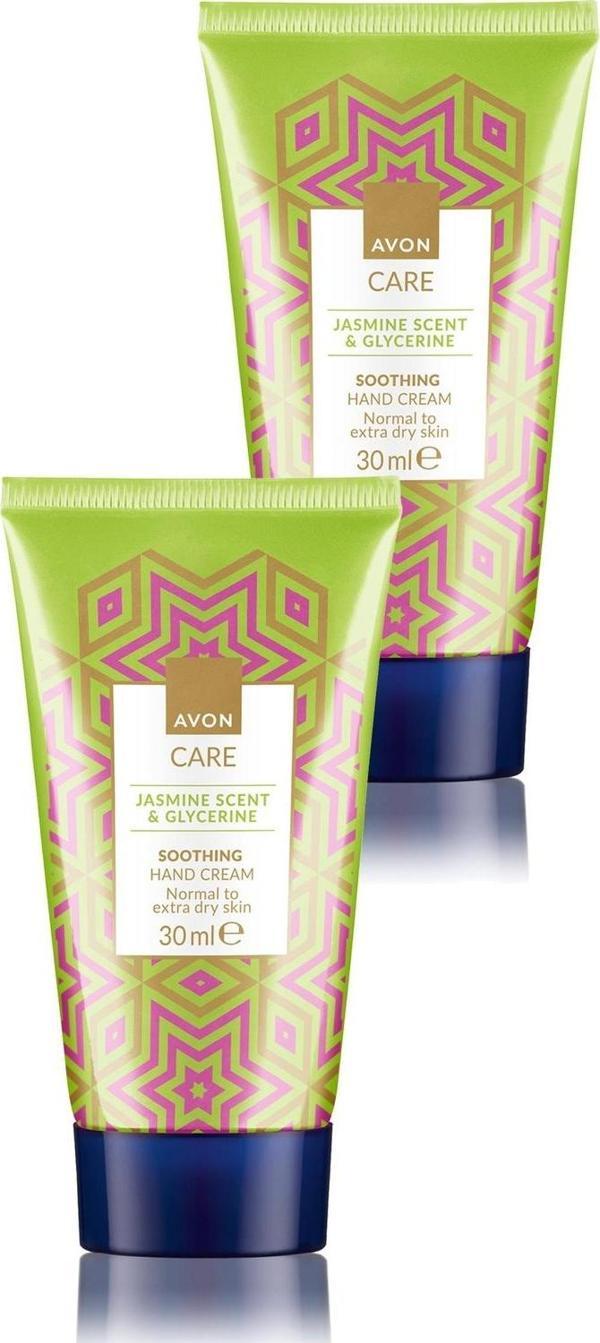 Avon Care Yasemin Kokulu Gliserin El Kremi 30 Ml. İkili Set - Image 1