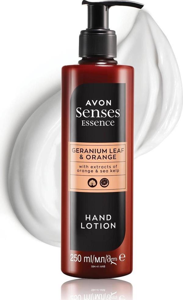 Avon Senses Essence Sardunya Yaprağı ve Partakal Kokulu El Kremi 250 Ml. - Image 1