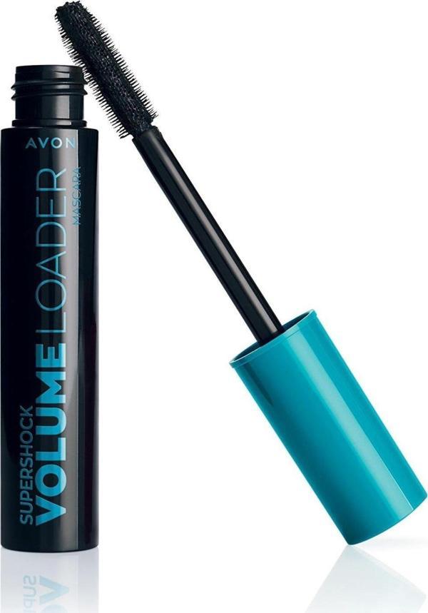 Avon Supershock Volume Loader Maskara 10 Ml. Blackest Black - Image 1