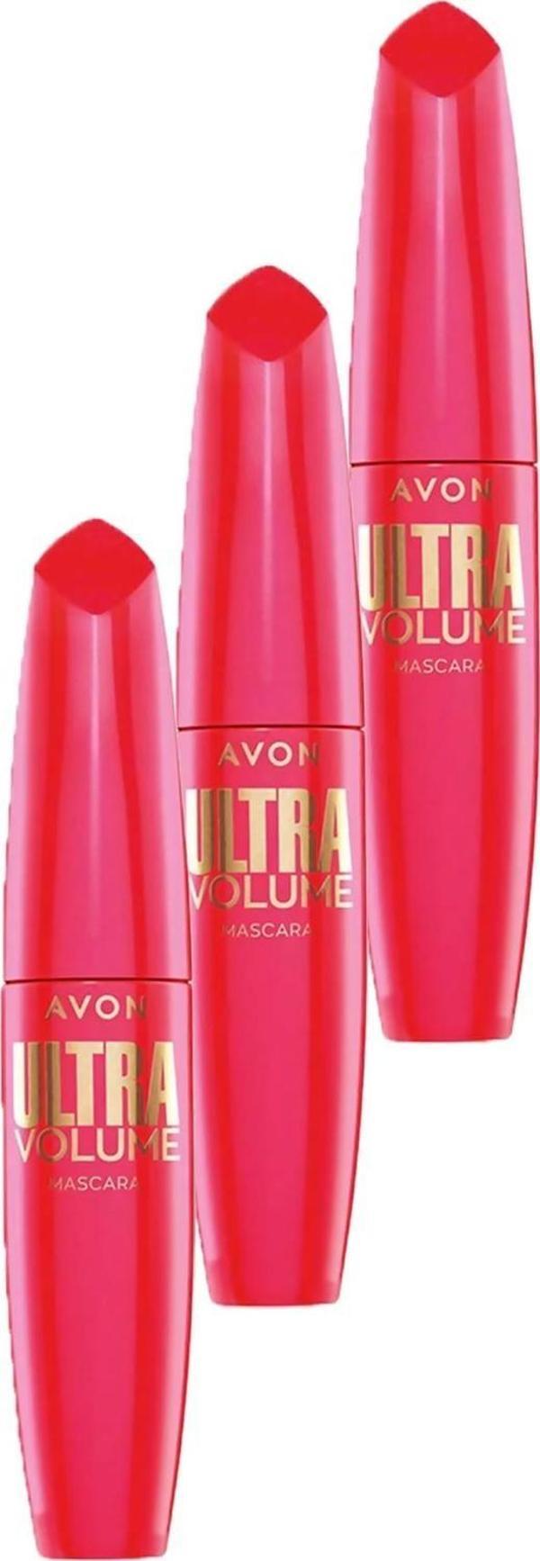 Avon True Colour Ultra Volume Lash Magnify Maskara Üçlü Set - Image 1