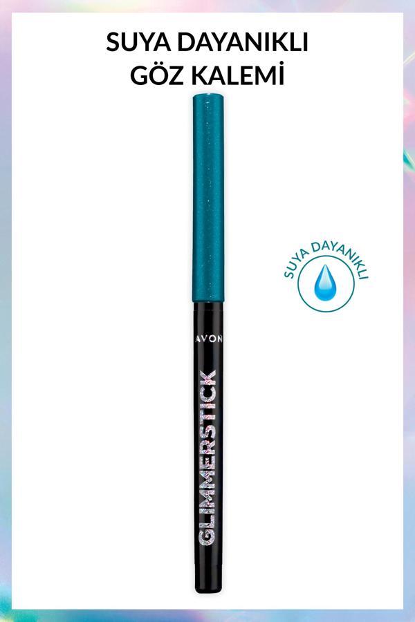 Avon Glimmersticks Pırıltılı Asansörlü Suya Dayanıklı Göz Kalemi Aqua Sparkle - Image 1