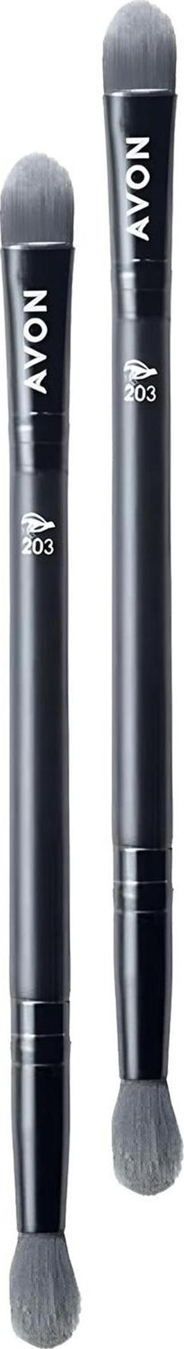 Avon Çift Uçlu Kapatıcı ve Göz Farı Karıştırma Fırçası İkili Set - Image 1