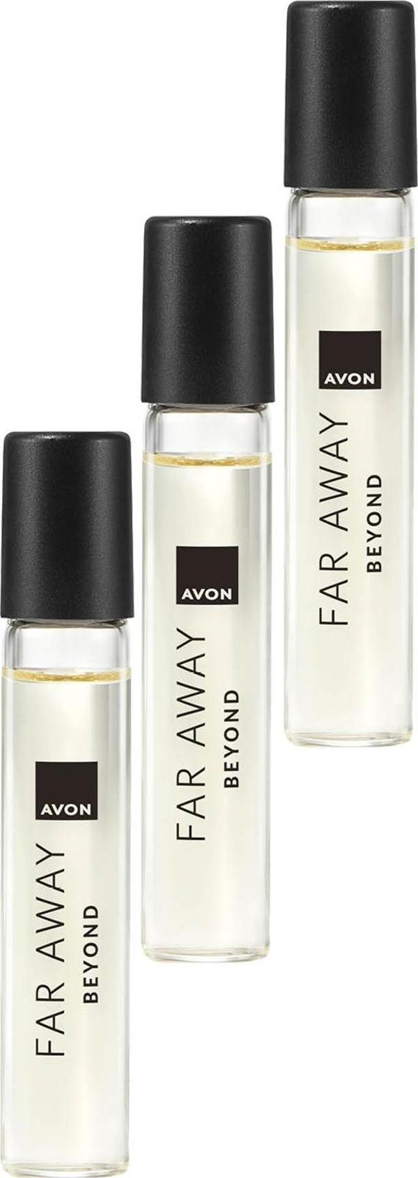 Avon Far Away Beyond Kadın Parfüm Edp 10 Ml. Üçlü Set - Image 1