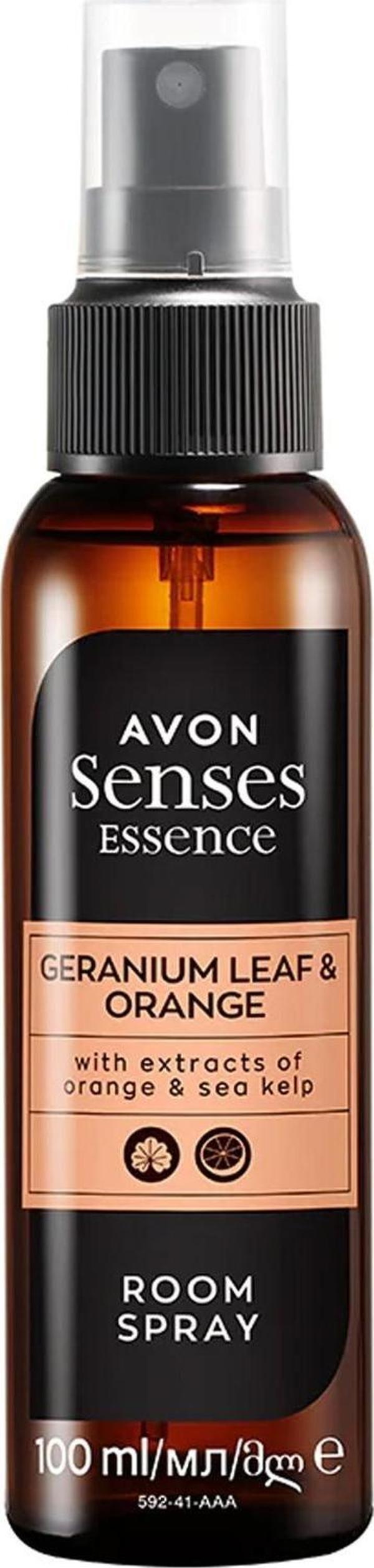 Avon Senses Essence Sardunya Yaprağı ve Partakal Kokulu Oda Spreyi 100 Ml. - Image 1