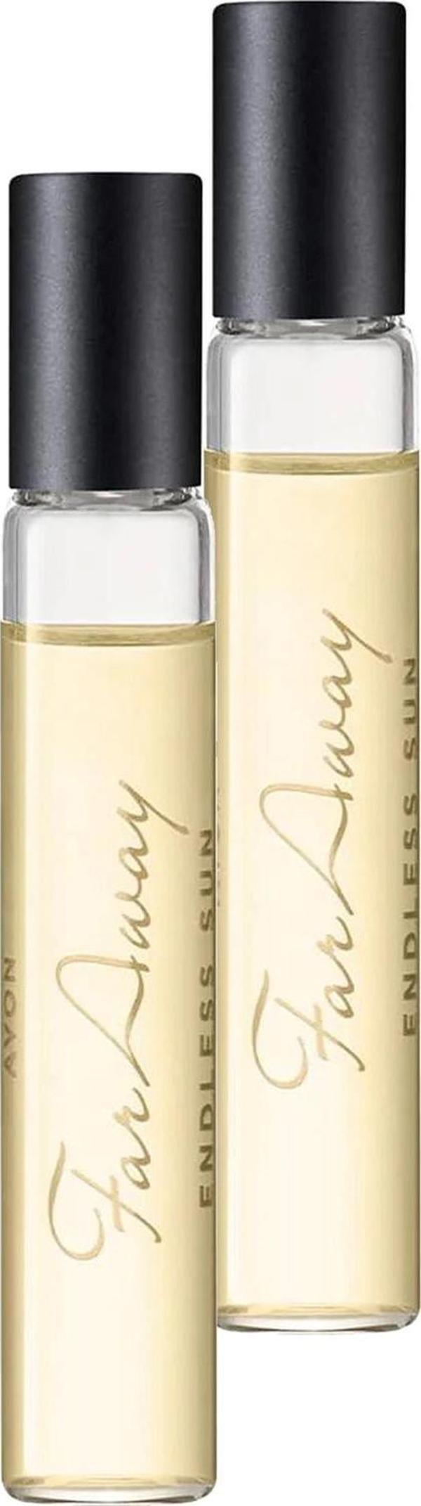 Avon Far Away Endless Sun Kadın Parfüm Çanta Boyu Edp 10 Ml. İkili Set - Image 1