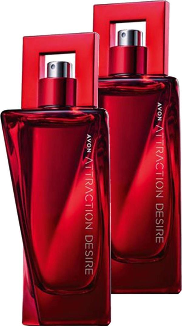 Avon Attraction Desire Kadın Parfüm Edp 50 Ml. İkili Set - Image 1