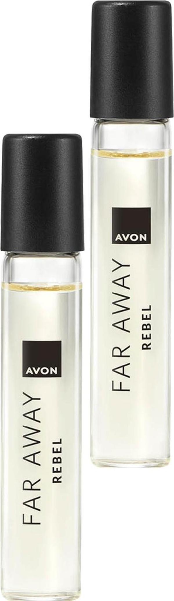 Avon Far Away Rebel Kadın Parfüm Edp 10 Ml. İkili Set - Image 1
