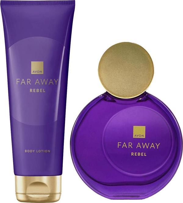 Avon Far Away Rebel Kadın Parfüm ve Vücut Losyonu Paketi - Image 1