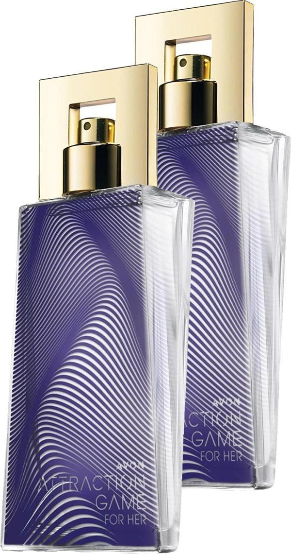 Avon Attraction Game Kadın Parfüm Edp 50 Ml. İkili Set - Image 1