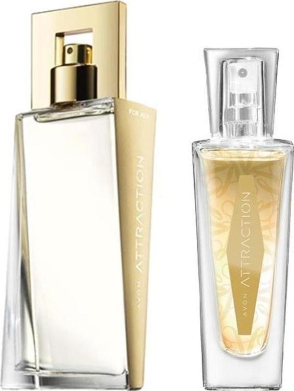 Avon Attraction Kadın Parfüm  50 + 30 Ml Toplam 80 Ml Set - Image 1