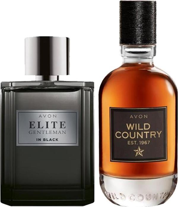 Avon Elite Gentleman in Black ve Wild Country Erkek Parfüm Paketi - Image 1