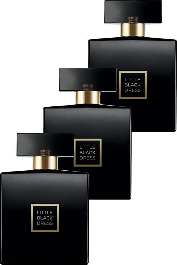 Avon Little Black Dress Kadın Parfüm Edp 50 Ml. Üçlü Set - Image 1