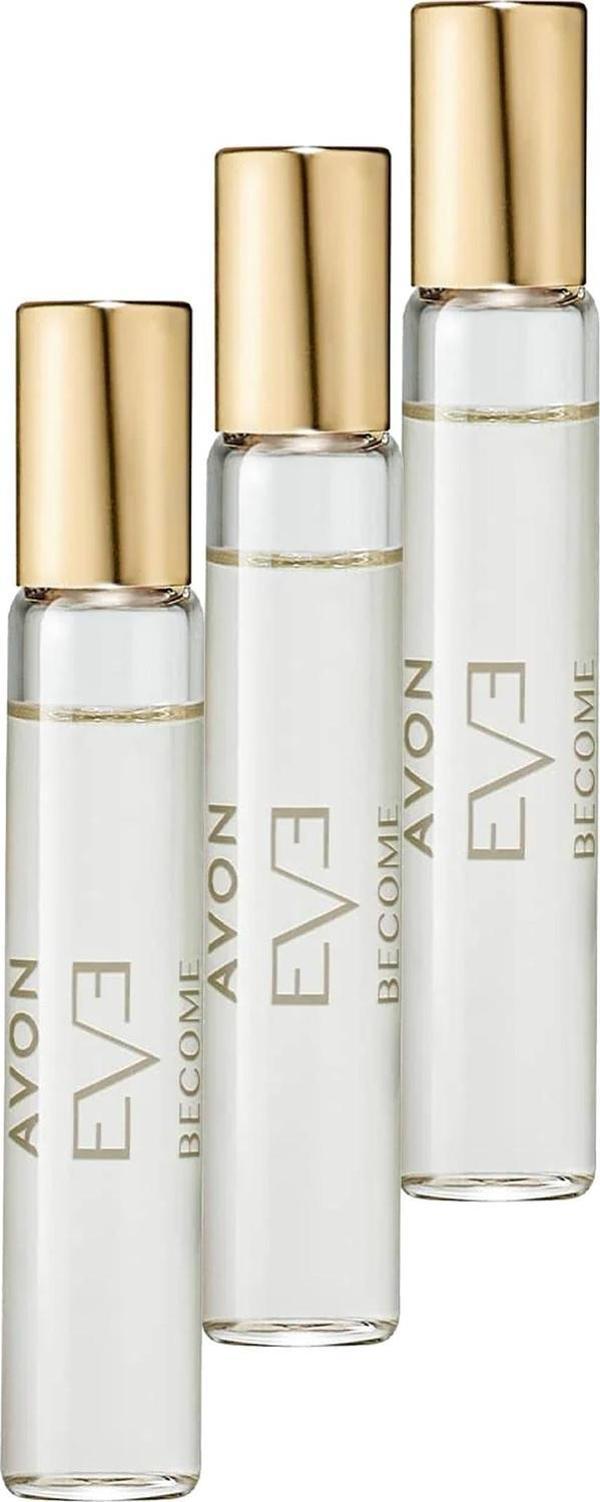 Avon Eve Become Kadın Parfüm Çanta Boyu Edp 10 Ml. Üçlü Set - Image 1