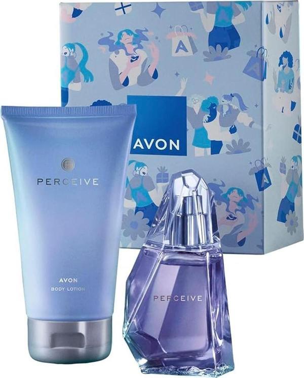 Avon Perceive Kadın Parfüm ve Vücut Losyonu Hediye Paketi - Image 1