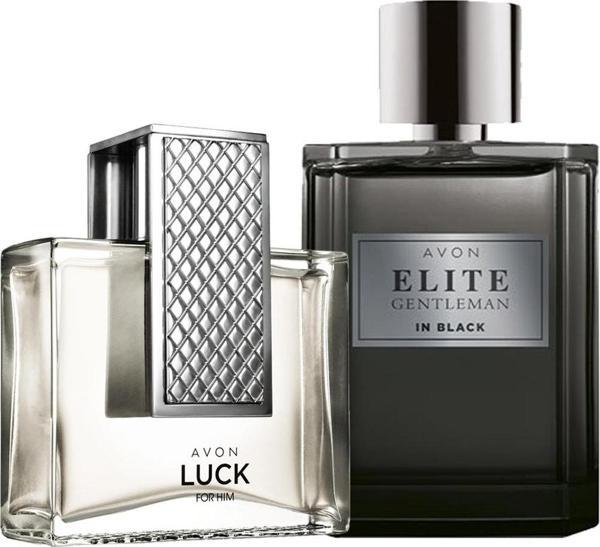 Avon Luck ve Elite Gentleman in Black Erkek Parfüm Paketi - Image 1