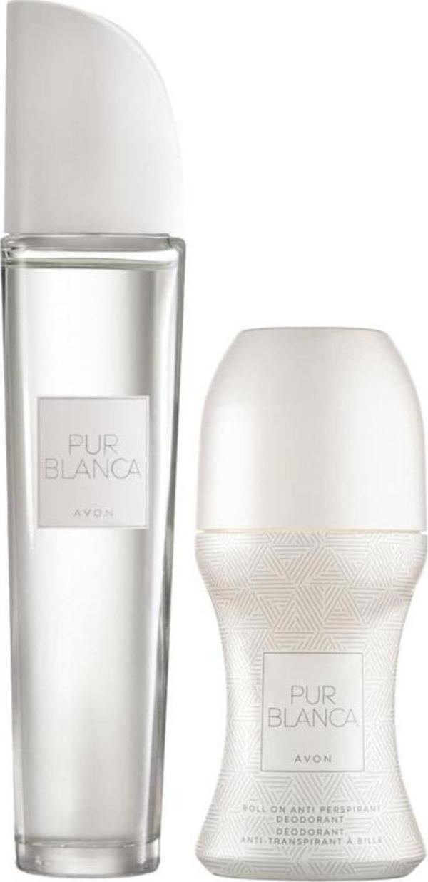 Avon Pur Blanca Kadın Parfüm ve Rollon Set - Image 1