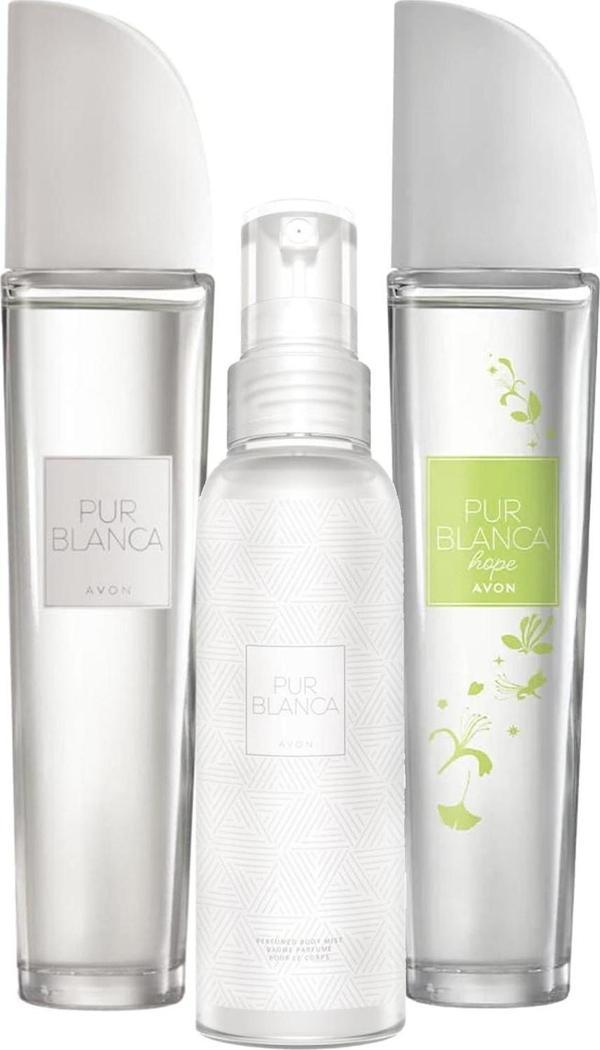 Avon Pur Blanca, Pur Blanca Hope Kadın Parfüm ve Vücut Spreyi Paketi - Image 1
