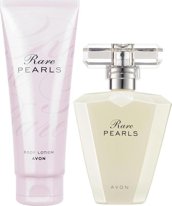 Avon Rare Pearls Kadın Parfüm ve Vücut Losyonu Paketi - Image 1