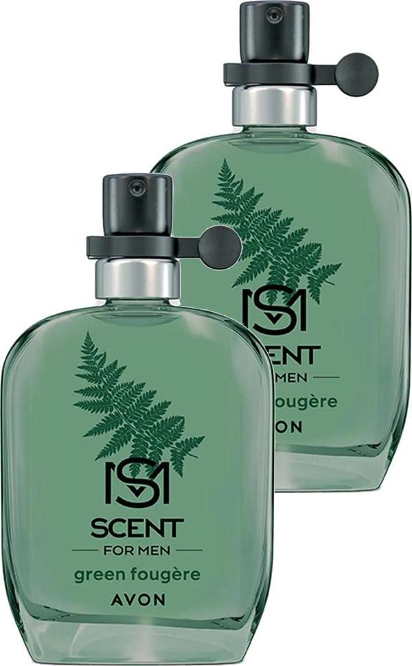 Avon Scent Green Fougere Erkek Parfüm Edt 30 Ml. İkili Set - Image 1