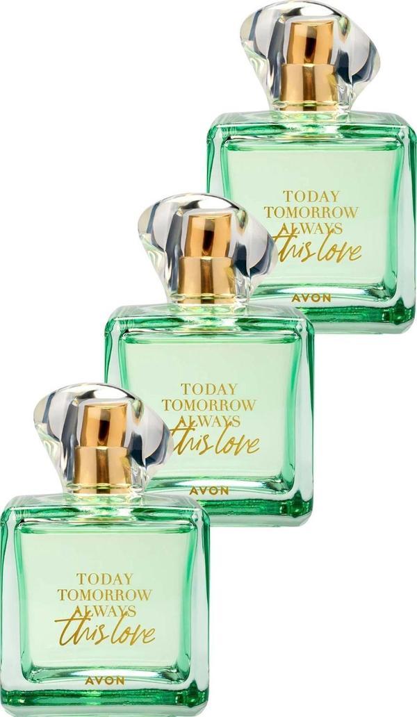 Avon TTA This Love Kadın Parfüm Edp 100 Ml. Üçlü Set - Image 1