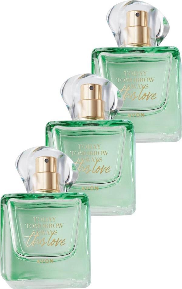 Avon TTA This Love Kadın Parfüm Edp 50 Ml. Üçlü Set - Image 1