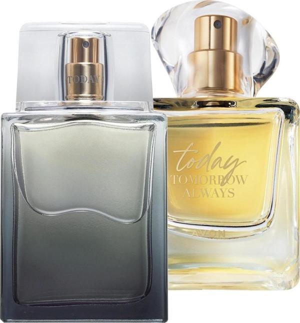 Avon TTA Today Erkek Edt 75 Ml. ve TTA Today Kadın Edp 50 Ml. Parfüm Paketi - Image 1