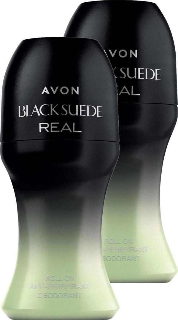 Avon Black Suede Real Erkek Rollon 50 Ml. İkili Set - Image 1
