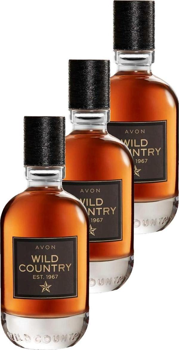 Avon Wild Country Erkek Parfüm Edt 75 Ml. Üçlü Set - Image 1